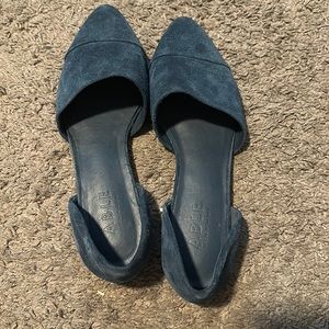 Able blue suede shoes